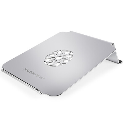 

Nuoxi NUOXI G1A notebook cooler aluminum notebook stand cooling pad computer accessories bracket silver 156 inches with a fan