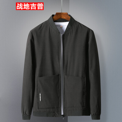 

Battlefield Jeep Jackets Men's Baseball Leader Slim Slim Big Men Men's Underwear Jacket Jacket 17121Z7001 Blue M
