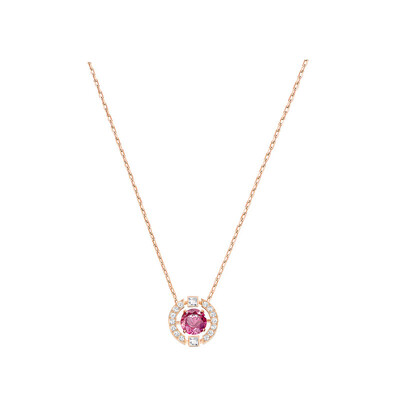 

SWAROVSKI Swarovski 2017 new Sparkling Platinum / red ladies beating heart fashion wild necklace clavicle chain 5279421