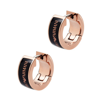 

Emporio Armani Women's Eagle Logo Rose Gold Air Pierced Earrings EGS2423221