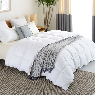 

Hongrun elegant baby was core-spinning cotton sanding 90 white goose comfortably warm double quilts were quilt rose red filling 11kg 200 230cm