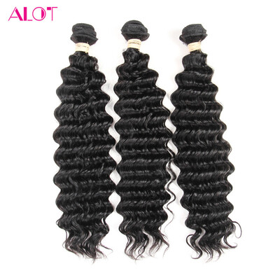 

Alot Brazilian Virgin Hair Deep Wave 3Pcs Lot Brazilian Deep Wave Unprocessed Brazillian Hair Human Hair Weave