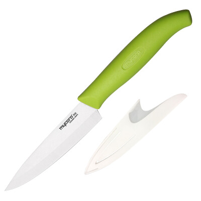 

USC (CERAMIC) Ceramic Knife kitchen household 5 inch utility knives cut fruit knives watermelon knife baby complementary knife (green) E5F