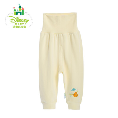 

Jingdong distribution Disney Disney baby spring underwear baby clothing baby pants high waist care belly open crotch pants 153K660 light yellow 80cm