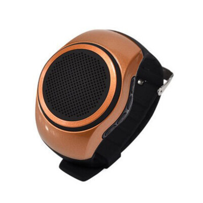 

Outdoor wearable wireless portable watch Bluetooth speaker card player small audio phone sound