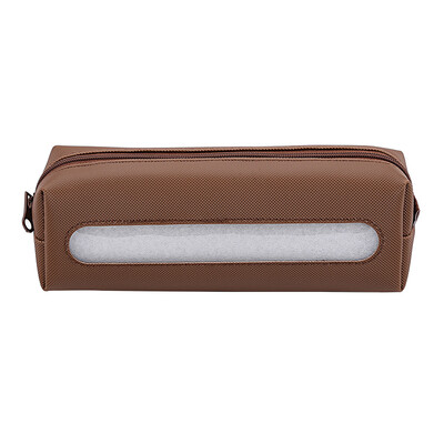 

Kinbor canvas stationery bag female pencil bag storage bag school supplies persimmon DTB6248