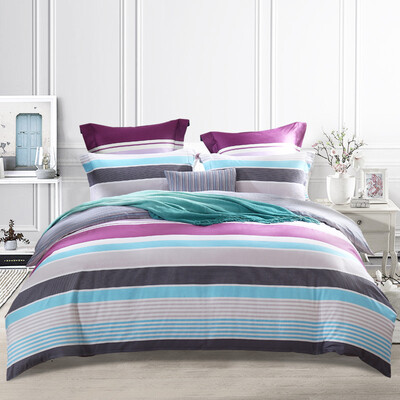 

MENGJIEJIAFANG print cotton bed set/bed kit (duvet cover/bedsheet/pillowcase)
