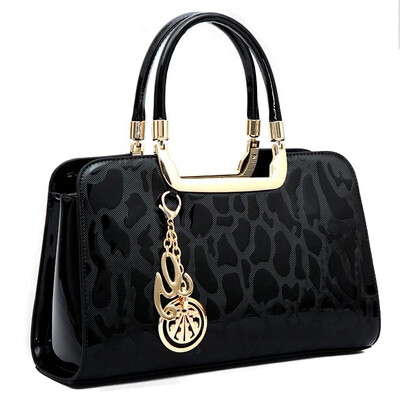 

Brand women patent leather handbags famous designer shouler tote bags high quality messenger bags ladies gold clutch bag large bag