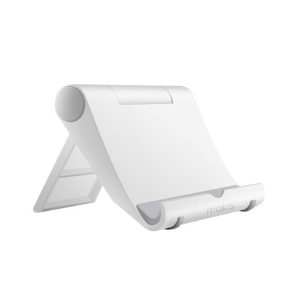 

Moxi (mokis) desktop mobile phone stand creative adjustable multi-functional lazy stent ipad mobile phone flat panel portable portable phone holder white