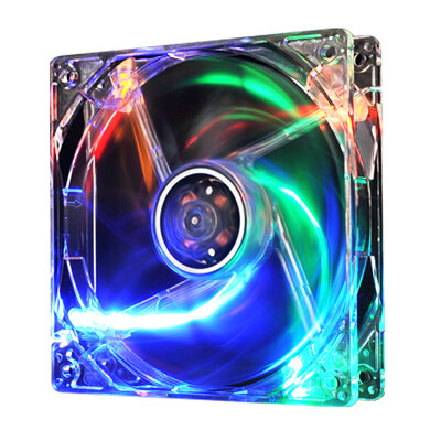 

PCCooler (pccooler) Бог льда 8см вентилятора корпуса F88 (четыре-цвет яркий свет 8 см тихий вентилятор / мощность / компьютер охлаждающий вентилятор)
