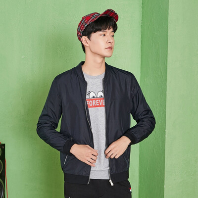 

Semir (Semir) Осень 2017 года мужской бейсбол куртка мужской черный пиджак Корейский моды случайные стоячим воротником рубашки 13,316,081,301 светло-серый XL