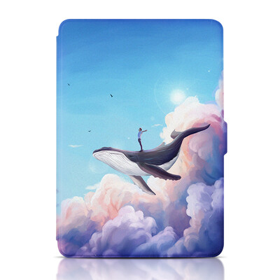 

Ke Shuai kindle protective cover e-book reader Amazon 958 KindlePaperwhite electric paper book painting clouds
