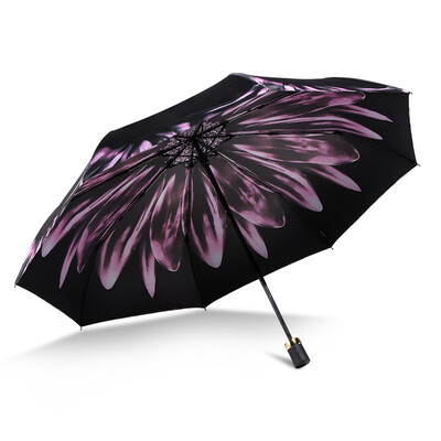 

JUSTMODE sun parasol is a double - layer umbrella with black adhesive folding&uv - proof sun protection umbrella