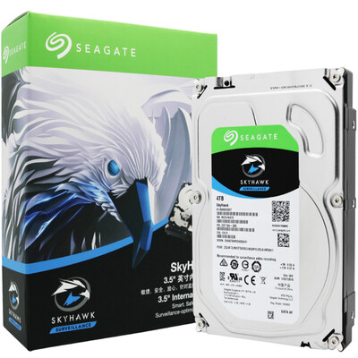

Seagate SEAGATE Cool Eagle series 4TB 5900 to 64M SATA3 monitor-level hard drive ST4000VX007