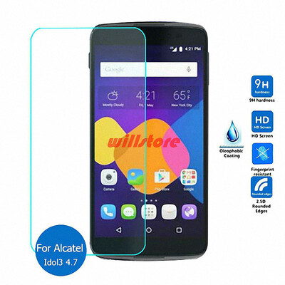 

WIERSS Tempered Glass Screen Protector guard for Alcatel One Touch Idol 3 4.7 /6039 6039A 6039K 6039Y Protective glass Film