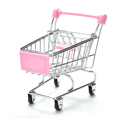 

New Arrival Funny Mini Bird Parrot Mouse Cat Toy Supermarket Shopping Cart Intelligence Growth