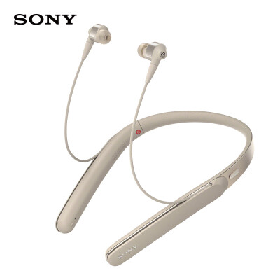 

Sony (SONY) Hi-Res neckband wireless Bluetooth noise reduction headphones WI-1000X (champagne gold