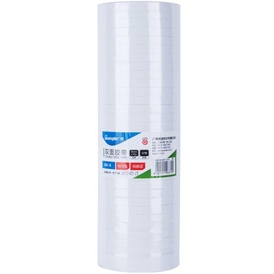 

GuangBo 32 package 9mm 10y double-sided tape cotton paper double-sided adhesive office stationery SM-8