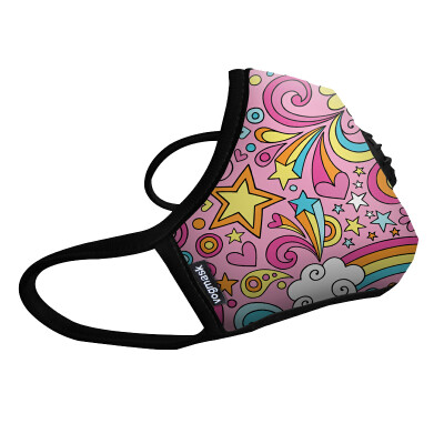 

Vogmask fashion mask N99 grade anti-fog pm25 adult children  mask Rainbows Reference weight 23-58kg51-130 pounds