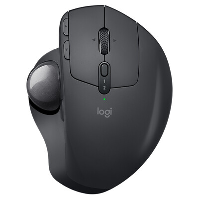 

Logitech MX ERGO Беспроводной трекбол - Deep Grey Оптимальное соединение Bluetooth Регулируемый развертка Эргономичный дизайн