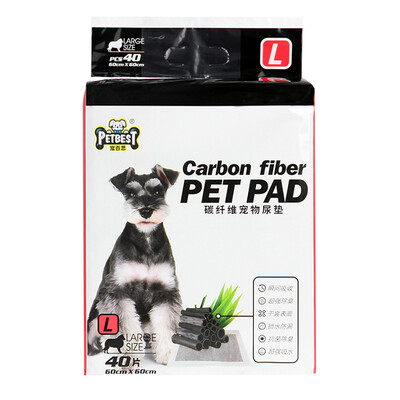 

Лучший домашние животные (PETBEST) углеродные волокна домашнего животное лист подгузник L номер (40)