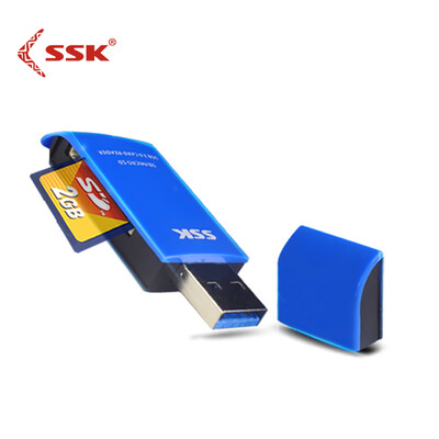 

Biao Wang SSK USB30 high speed combo card reader SD SLR camera card TF phone card multi-card reader SCMR331