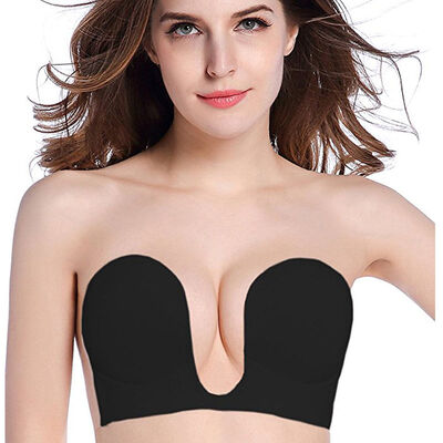 

Silicone Gel Invisible Bras Self-adhesive Stick On Push Up Strapless Backless