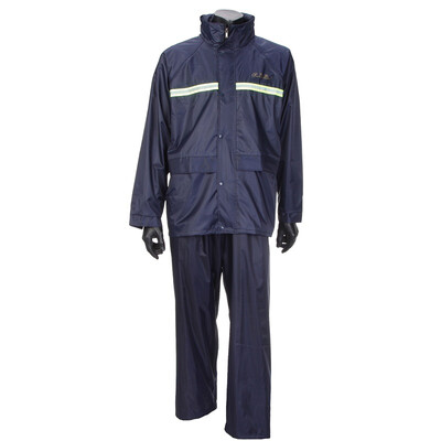 

Paradise luminous type double raincoat suit N211-7AX navy blue XXL