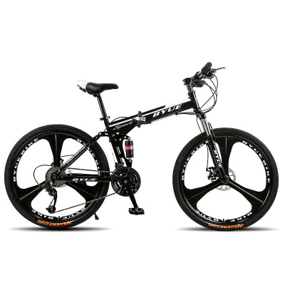 

BYUEBIKE three knife one wheel folding mountain bike