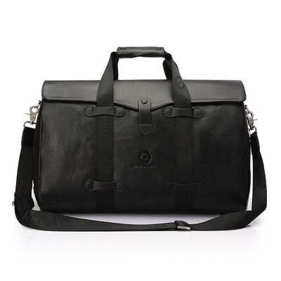 

New mens business leather casual handbag mens large capacity single shoulder oblique cross computer leather travel bag