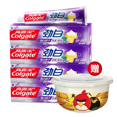 

Гао Lujie (из Colgate) Свежий белый выпечки соды зубная паста пакет 120g × 4 (белый и блестящий, свежий корм чаши)