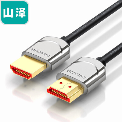 

Shanze (SAMZHE) HDMI2.0 Версия 2K * 4K цифровой высокой четкости тонкая линия линия 1,5 м Позолоченные разъемы дисплея ноутбук проектор мягкий контакт линия SM-215