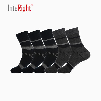 

Мужская хлопок широкая полоса INTERIGHT означает пять пар