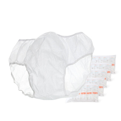 

Cotton Age (PurCotton) Women's disposable underwear for pregnant women to wear 5 / bag * 5  yards