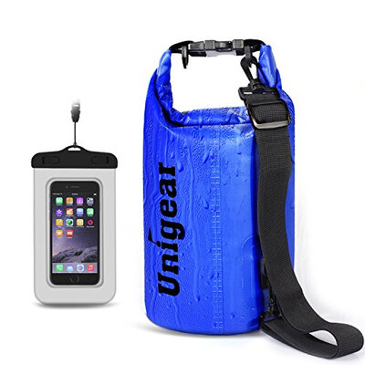 

40L 600D Waterproof Dry Bag Sack for Boating Kayaking Fishing Rafting Swimming&Camping with Waterproof Phone Case