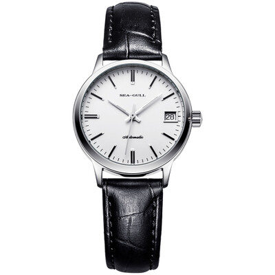 

Seagull SEAGULL Business & Leisure Series Automatic Mechanical Watches Female Table Striped Striped Steel Strip D816456L