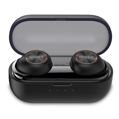 

Stiger Air10 True Wireless Bluetooth Earphones 42 Sports Running In-Ear Style Star Black AppleMiHuawei Universal