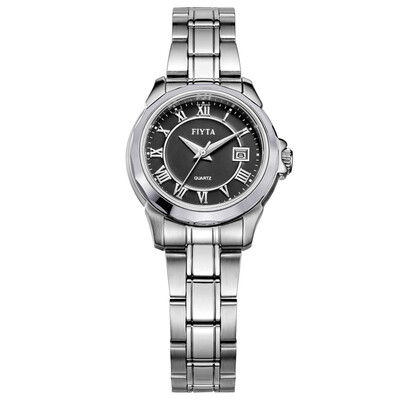 

Fiyta (FIYTA) watch Feng Yi series quartz couple table men's watch black steel strip DG0058.WBW