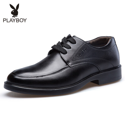 

PLAYBOY men's lace-up casual leather shoes