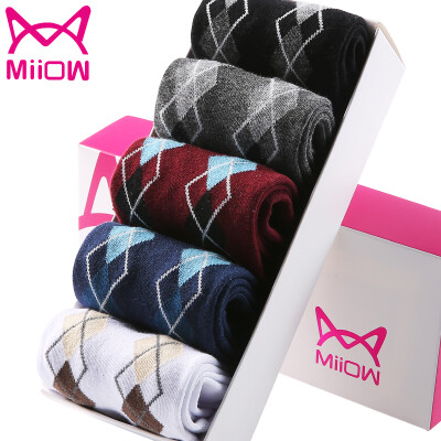

Cat people (MiiOW) [10 pairs] short stockings men fall sweat breathable business men socks men tube socks