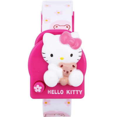 

Hello Kitty (HelloKitty) КИ-цифровые часы дети часов часов сладкого курсистках HK264F кристаллическая фиолетовые
