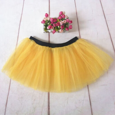 

3Layers Adult Women Tutu Tulle Skirt Petticoat Dance Halloween Party Fancy Dress