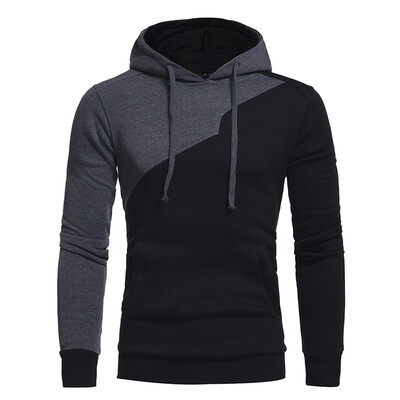 

Brand 2017 Hoodie Personality Splicing Hoodies Men Fashion Tracksuit Male Sweatshirt Off White Hoody Mens Purpose Tour