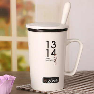 

WEILONG birthday gift practical romantic creative gift ceramic mug