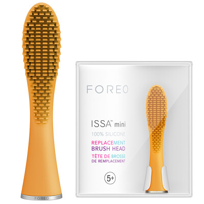 

PHILIPS FOREO electric toothbrush Esa mini silicone toothbrush head ISSA MINI mango yellow