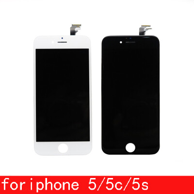 

Best AAA quality for iPhone 5 5C 5S LCD touch screen digitizer Full set Assembly White and black color with fast shipping