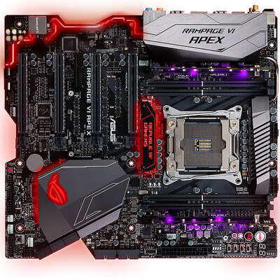 

Player country REPUBLIC OF GAMERS X299 RAMPAGE VI APEX R6A motherboard Intel X299 LGA 2066