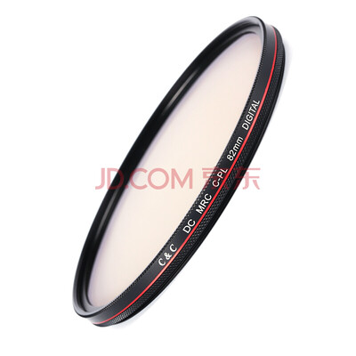 

C & C DC MRC CPL 72mm ultra-thin multi-layer waterproof coating personalized red circle polarizer pressure dark sky to eliminate reflective