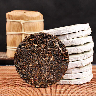 

Dr. Pu Erh Tea Fingertip Pu Zhi Wei Mini Юньнань Pu-erh Tea Cake 2016 Raw