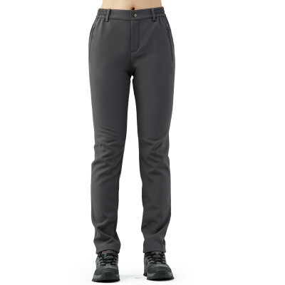 

2017 New Winter Men Women Hiking Pants Outdoor Softshell Trousers Waterproof Windproof Thermal for Camping Ski Climbing